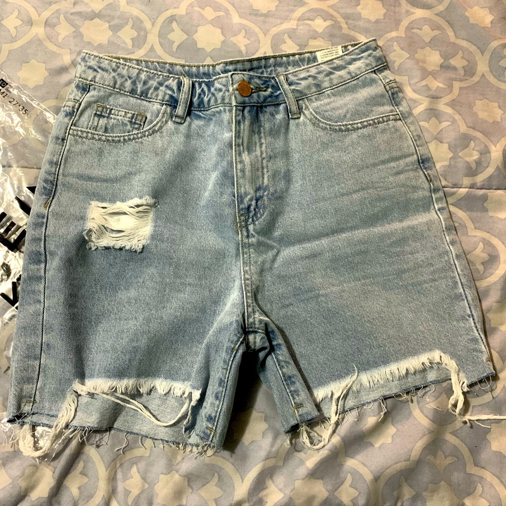 SHEIN girls size 14 jean shorts